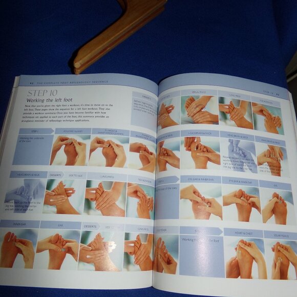 DKs Reflexology: Health at Your Fingertips - Vintage Softcover Paperback Book - - Picture 5 of 9